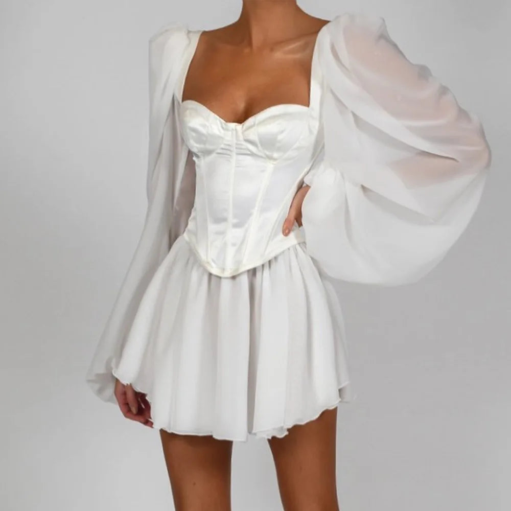 Chiffon Dress White Nights