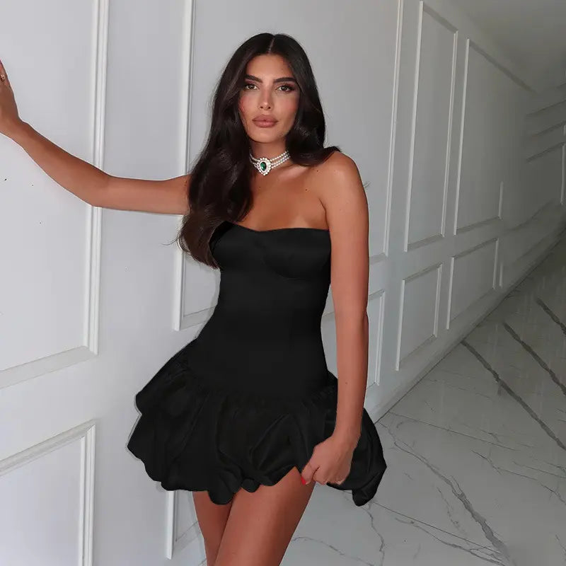 Corset Dress Annabelle Black